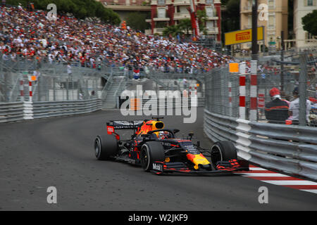 Max Verstappen, Aston Martin Red Bull Racing, Red Bull RB 15 Honda, 2019 GP Monaco, Monte Carlo Stockfoto