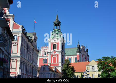 Poznan Fara, Stiftskirche, die Basilika Unserer Lieben Frau von der Immerwährenden Hilfe und St. Maria Magdalena, Poznań, Polen, Europa Stockfoto