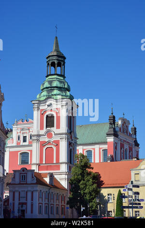 Poznan Fara, Stiftskirche, die Basilika Unserer Lieben Frau von der Immerwährenden Hilfe und St. Maria Magdalena, Poznań, Polen, Europa Stockfoto