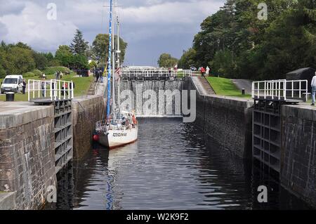 NEPTUNE'S, Caledonian Canal. Stockfoto