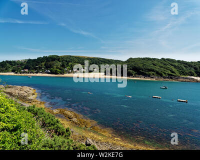 Salcombe, South Devon, Großbritannien. Großbritannien Stockfoto