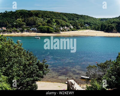 Salcombe, South Devon, Großbritannien. Großbritannien Stockfoto