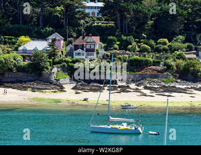 Salcombe, South Devon, Großbritannien. Großbritannien Stockfoto