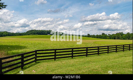 Bauernhof in Leipers Fork in Tennessee - LEIPERS FORK, USA - Juni 18, 2019 Stockfoto