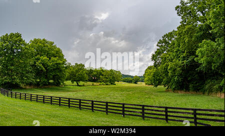 Bauernhof in Leipers Fork in Tennessee - LEIPERS FORK, USA - Juni 18, 2019 Stockfoto