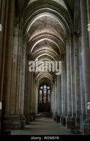 Der Kathedrale von Vienne, einem mittelalterlichen Römisch-katholische Kirche Saint Maurice, Vienne, Frankreich Stockfoto