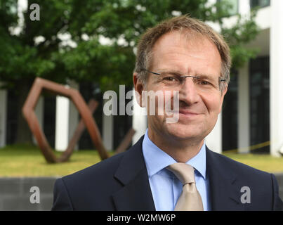 08 Juli 2019, Baden-Württemberg, Karlsruhe: Attorney General Peter Frank, zugelassen für das Amt des Attorney General von der Bundesrepublik Deutschland. Foto: Uli Deck / dpa Stockfoto