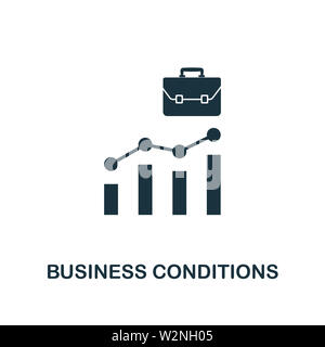 Geschäftsbedingungen Symbol. Kreative element Design aus Business Strategie icons Collection. Pixel Perfect Geschäftsbedingungen Symbol für Web Design, Apps Stockfoto