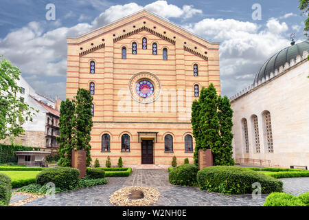 Die herrliche Dohany Synagoge in Budapest, Ungarn Stockfoto