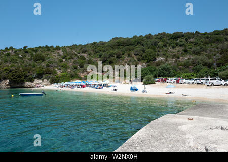 Jerusalem Beach Kefalonia, Griechenland Stockfoto