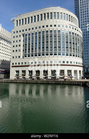 South Colonnade, Canary Wharf, London E14, Vereinigtes Königreich Stockfoto