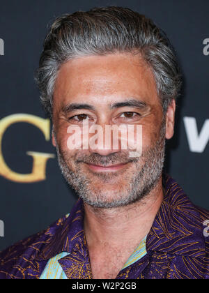 Hollywood, Vereinigte Staaten. 09 Juli, 2019. HOLLYWOOD, LOS ANGELES, Kalifornien, USA - Juli 09: Regisseur Taika Waititi kommt bei der Weltpremiere von Disney's "Der König der Löwen' an der Dolby Theater am 9. Juli 2019 in Hollywood, Los Angeles, Kalifornien, USA. (Foto von Xavier Collin/Image Press Agency) Quelle: Bild Presse Agentur/Alamy leben Nachrichten Stockfoto