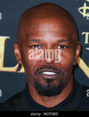 Hollywood, Vereinigte Staaten. 09 Juli, 2019. HOLLYWOOD, LOS ANGELES, Kalifornien, USA - Juli 09: Schauspieler Jamie Foxx kommt bei der Weltpremiere von Disney's "Der König der Löwen' an der Dolby Theater am 9. Juli 2019 in Hollywood, Los Angeles, Kalifornien, USA. (Foto von Xavier Collin/Image Press Agency) Quelle: Bild Presse Agentur/Alamy leben Nachrichten Stockfoto