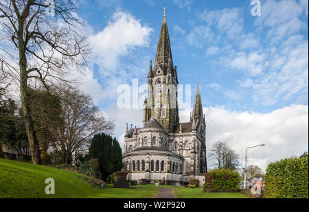 Die Stadt Cork, Cork, Irland. 06. April 2019. Saint Fin Barre's Cathedral, Cork City, Irland. Stockfoto