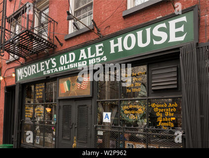 Mcsorely's Old Ale House Lower East Village Manhattan NYC Stockfoto