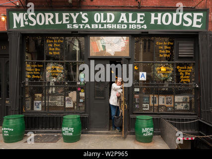 Mcsorely's Old Ale House Lower East Village Manhattan NYC Stockfoto