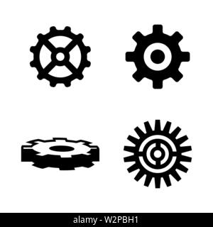 Gang. Einfache ergänzende Vector Icons Set für Video, Mobile Anwendungen, Websites, Print Projekte und ihre Gestaltung. Abbildung schwarz auf weißem Hintergrund. Stock Vektor