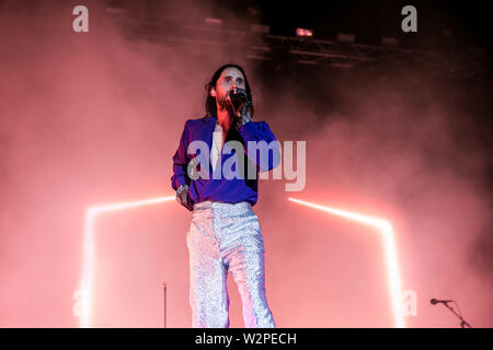 30 Sekunden zum Mars perfoem live im Barolo Stockfoto