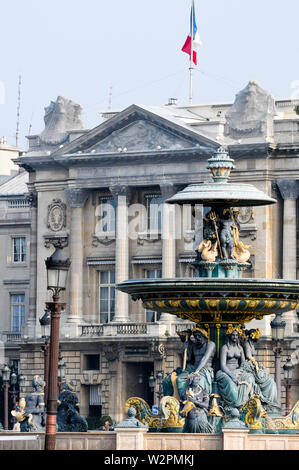 Der französische Senat, der Place de la Concorde, Paris, Ile-de-France, Frankreich Stockfoto