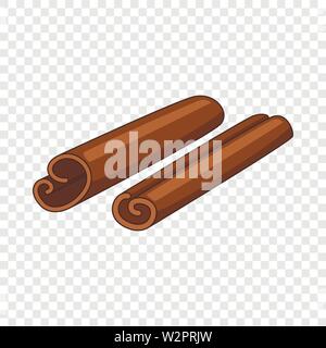 Zimtstangen Symbol, Cartoon-Stil Stock Vektor