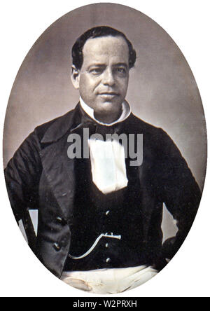 Antonio Lopez de Santa Anna c 1853 Stockfoto