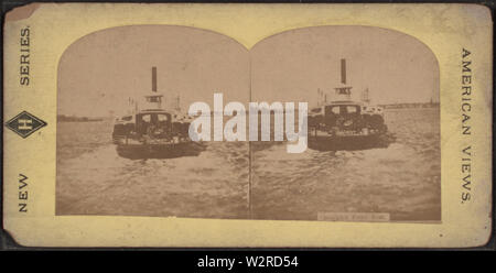 Brooklyn Fähre, von Robert N Dennis Sammlung von stereoskopische Ansichten Stockfoto
