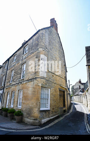 Dorf Woodstock Oxfordshire UK - Der malerische Ort Woodstock in der Nähe von Oxford. Woodstock ist eine Stadt und Gemeinde 8 km von Oxford Stockfoto