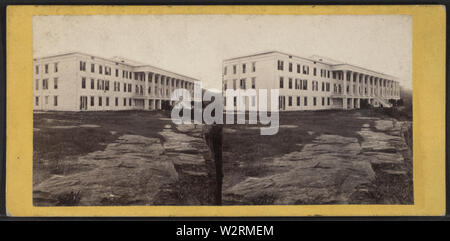 Catskill Mountain House, in der Nähe der Ansicht, durch die E&HT Anthony (Hart) Stockfoto