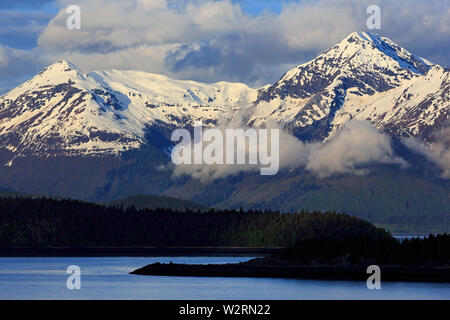 Chilkoot Einlass, Lynn Canal, Haines, Alaska, USA Stockfoto