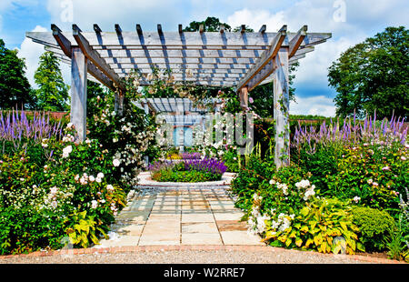 Wynyard Hall Gardens, Wynyard Hall, Stockton on Tees, Cleveland, England Stockfoto