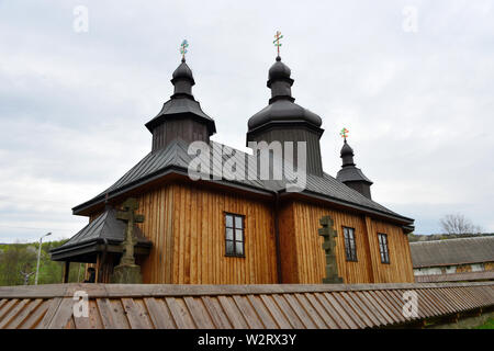 Orthodoxe Kirche St. Cosmas und St. Damian, Bartne, Polen, Europa Stockfoto