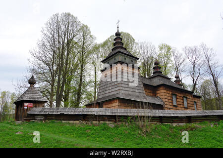 Orthodoxe Kirche St. Cosmas und St. Damian, Bartne, Polen, Europa Stockfoto