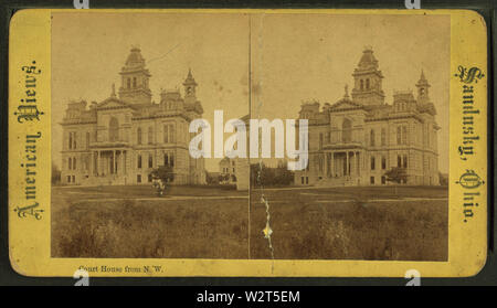 Court House von NW, durch NH Hammond Stockfoto