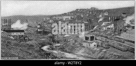 Davis Kohle und Koks Co Bergbau Betrieb bei Thomas WV-ca 1909 Stockfoto