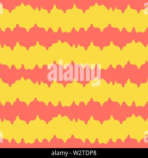 Hand abstrakten Stil nahtlose Muster gezeichnet. Vektor illustration Stock Vektor