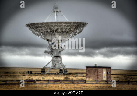 VLR Radioteleskop Stockfoto