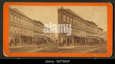 Equitaaable Block, Gericht, Av, Des Moines, aus Robert N Dennis Sammlung von stereoskopische Ansichten Stockfoto