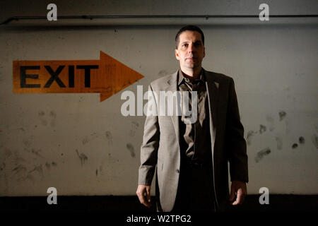 Die Mafia ist, bei denen schwere Schläge durch Informanten in den eigenen Reihen in Zusammenarbeit mit den Behörden. Andrew DiDonato. Stockfoto