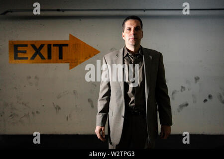 Die Mafia ist, bei denen schwere Schläge durch Informanten in den eigenen Reihen in Zusammenarbeit mit den Behörden. Andrew DiDonato. Stockfoto