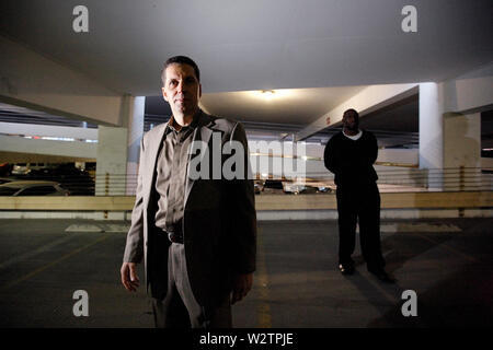 Die Mafia ist, bei denen schwere Schläge durch Informanten in den eigenen Reihen in Zusammenarbeit mit den Behörden. Andrew DiDonato. Stockfoto