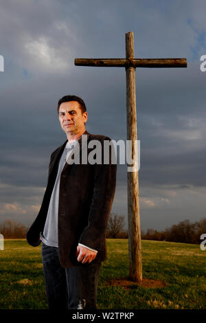 Die Mafia ist, bei denen schwere Schläge durch Informanten in den eigenen Reihen in Zusammenarbeit mit den Behörden. Michael Franzese, ein ehemaliger Gangster Minister gedreht Stockfoto