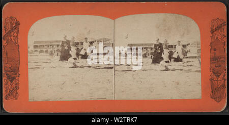 Feltman's Hotel (West Brighton Beach und Coney Island), von Robert N Dennis Sammlung von stereoskopische Ansichten Stockfoto
