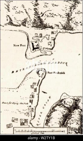 FortFrederickNewfoundland Stockfoto