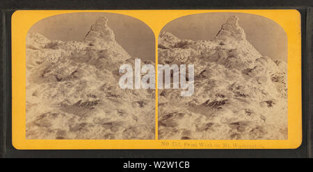 Frost arbeiten an Mt Washington, von Kilburn Brüder Stockfoto