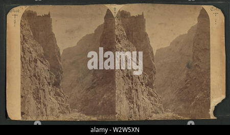 Grand Canyon von Arkansas, Royal Gorge, von Jackson, William Henry, 1843-1942 Stockfoto