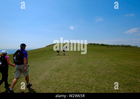 Mountbatten's Walk der Wight 2019 Veranstaltung Stockfoto