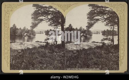 In der Meerenge, Lake George, von Stoddard, Strahl Seneca, 1844-1917, 1844-1917 Stockfoto