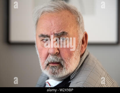 Berlin, Deutschland. 10. Juli 2019. Udo Walz in seinem Salon am Kurfürstendamm. Credit: Soeren Stache/dpa/Alamy leben Nachrichten Stockfoto