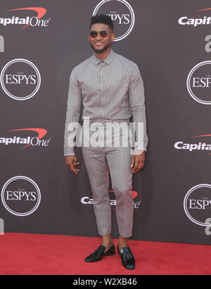 Juli 10, 2019 - USA - vom 10. Juli 2019 - Los Angeles, Kalifornien - Usher. Die 2019 ESPY Awards statt bei Microsoft Theater. Foto: PMA/AdMedia (Credit Bild: © Pma/AdMedia über ZUMA Draht) Stockfoto