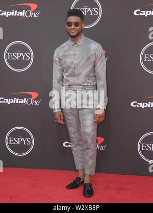 Juli 10, 2019 - USA - vom 10. Juli 2019 - Los Angeles, Kalifornien - Usher. Die 2019 ESPY Awards statt bei Microsoft Theater. Foto: PMA/AdMedia (Credit Bild: © Pma/AdMedia über ZUMA Draht) Stockfoto